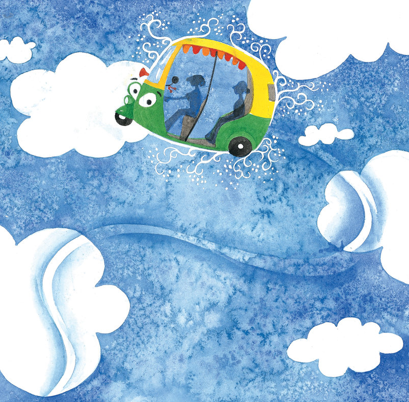 Cover of The Auto That Flew