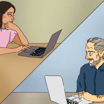 Cover of An old man as a husband